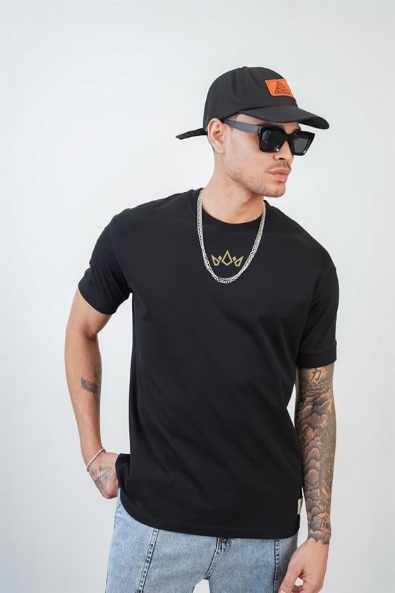 Image of Kingbrich Pablo Escobar Baskılı Slim Fit Kalıp Erkek Tshirt