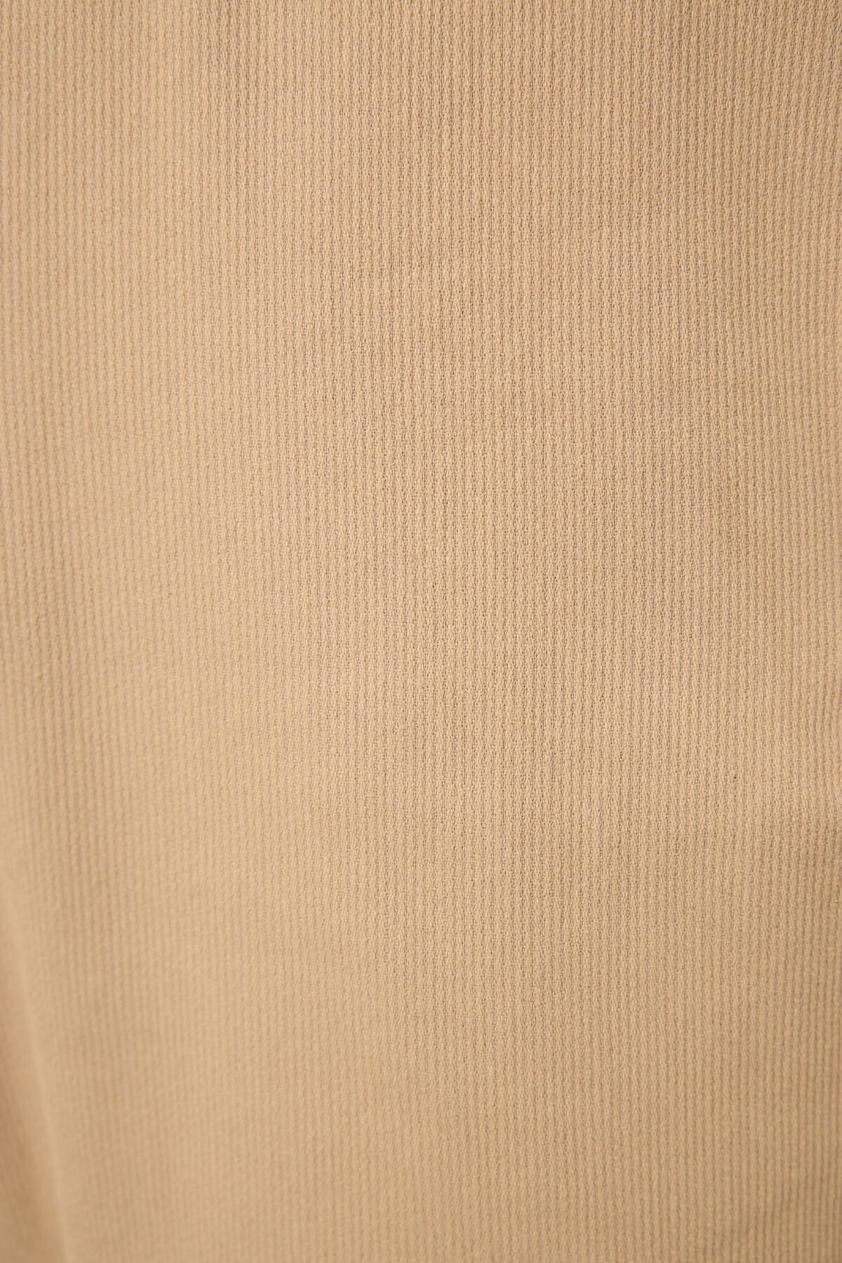Image of Koyu Bej Standart Fit Dokuma Hafif Esnek Chino Erkek Pantolon - 82177