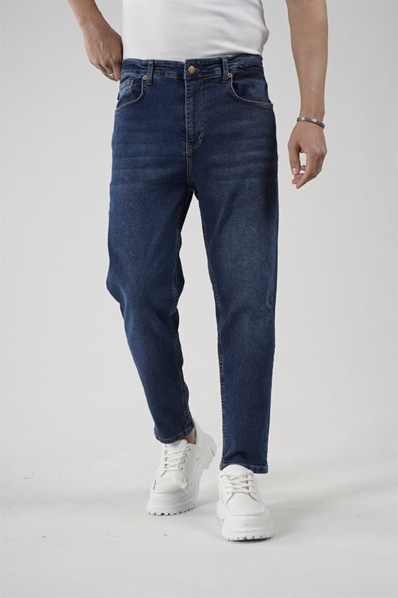 Image of Blugi bărbătești Lycra Boyfriend Fit, lungime gleznă