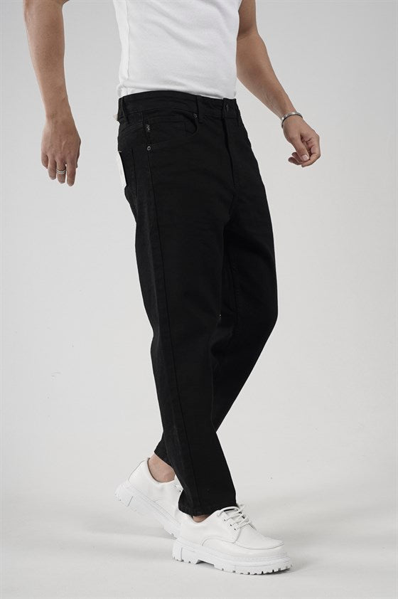 Image of Likralı Boyfriend Kalıp Bilek Boy Erkek Kot Pantolon