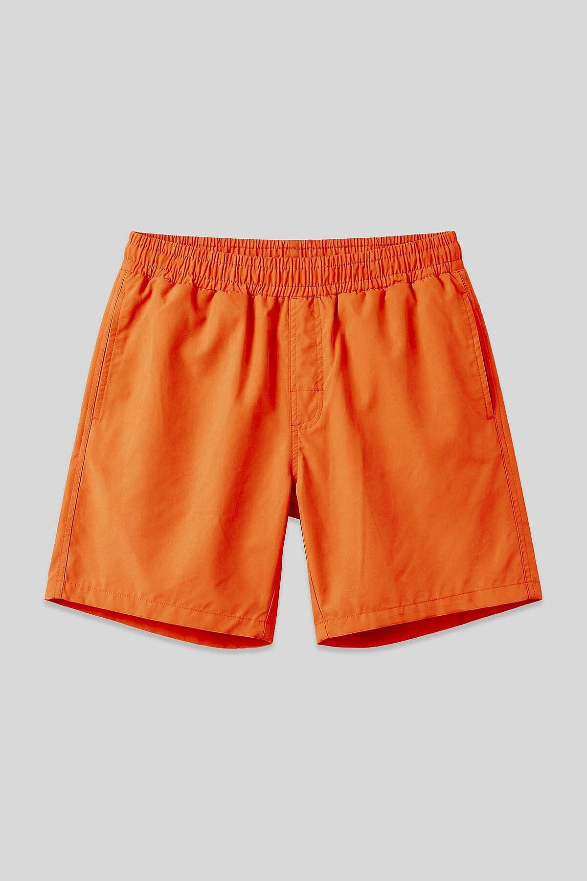 Image of Neon Oranj Hızlı Kuruyan Standart Fit Erkek Deniz Şortu - 81237