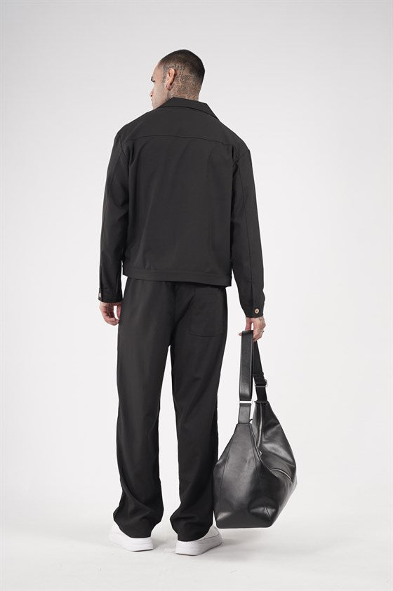 Image of Oversize Kalıp Kumaş Blazer Alt Üst Takım