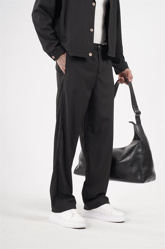 Image of Oversize Kalıp Kumaş Blazer Alt Üst Takım