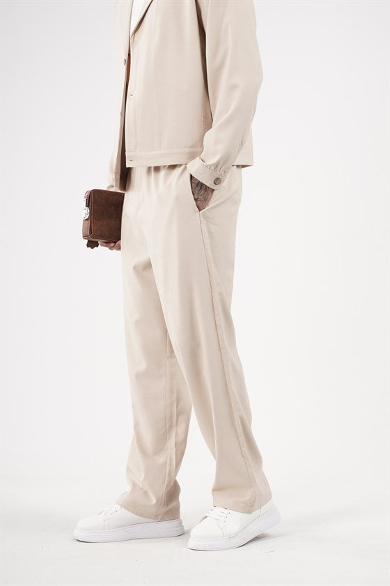 Image of Oversize Kalıp Kumaş Blazer Alt Üst Takım