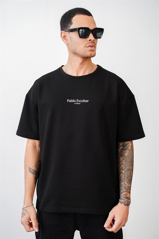 Image of Tricou unisex cu imprimeu Pablo Escobar Is Cheaming, mărime supradimensionată
