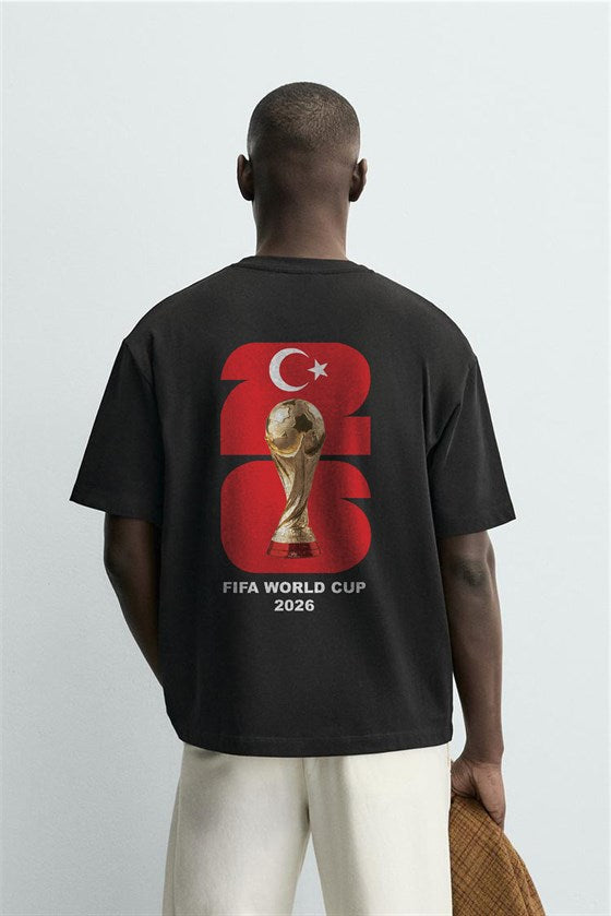 Image of Oversize Kalıp Unisex Dünya Kupası 2026 Milli Takım Tişört