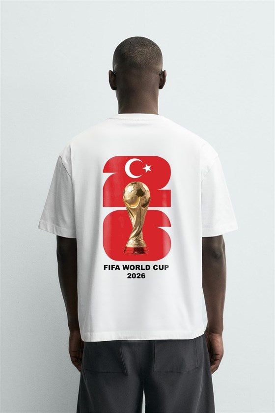 Image of Oversize Kalıp Unisex Dünya Kupası 2026 Milli Takım Tişört