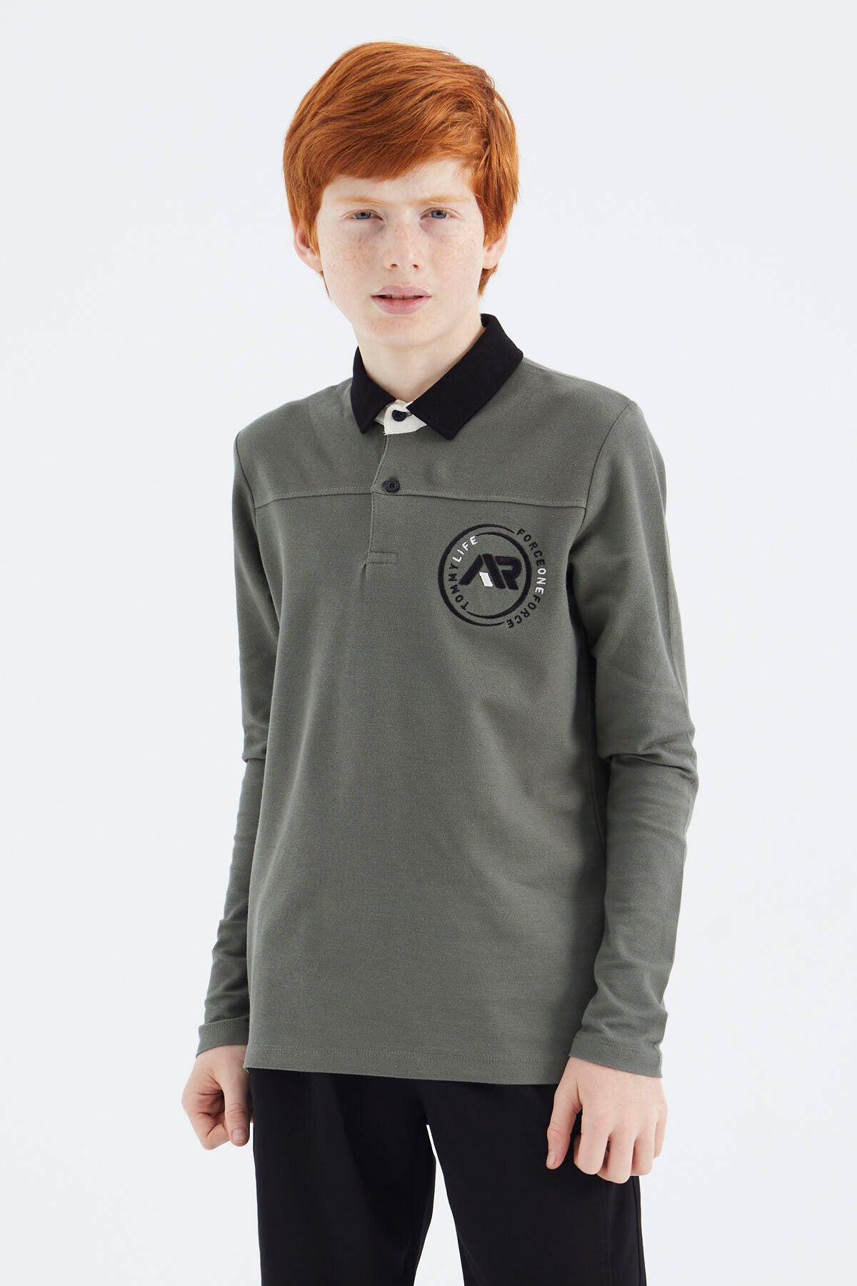 Image of Çağla Polo Yaka Erkek Çocuk T-Shirt - 11172