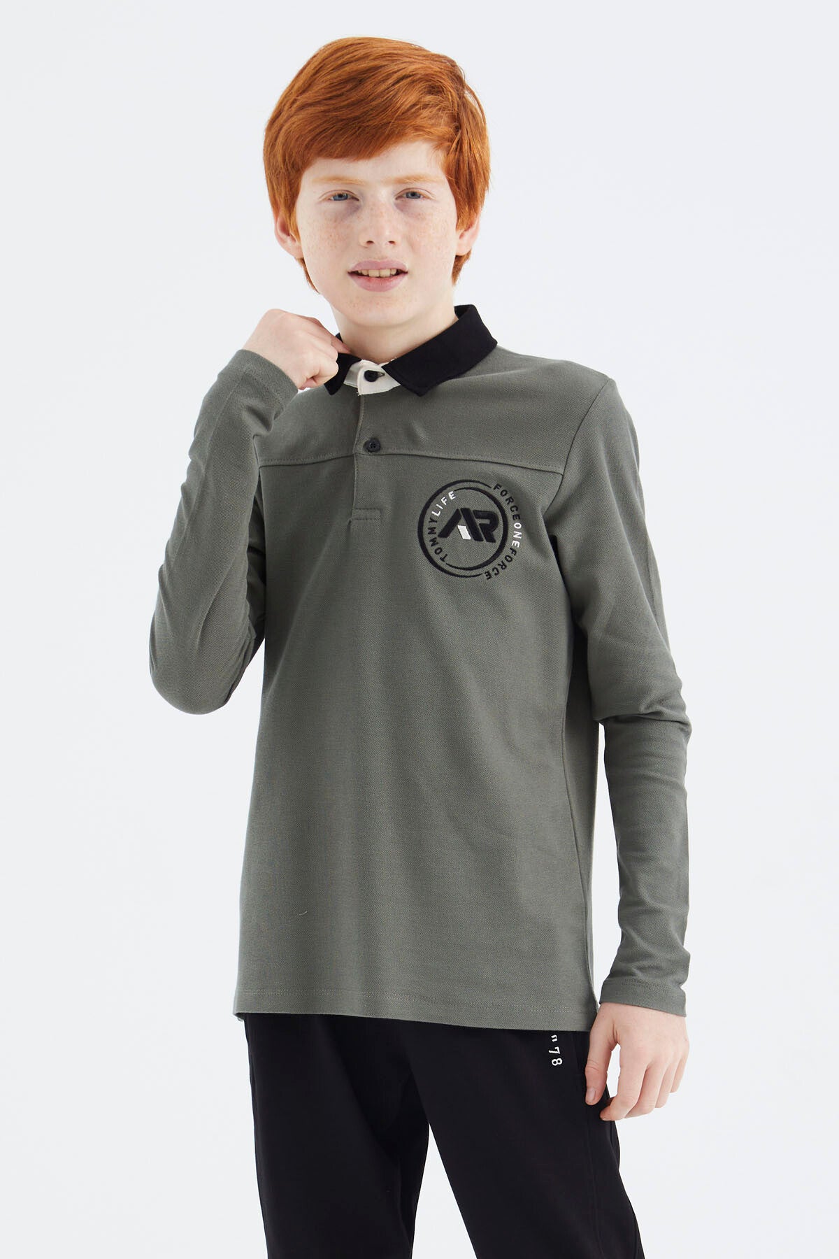 Image of Çağla Polo Yaka Erkek Çocuk T-Shirt - 11172