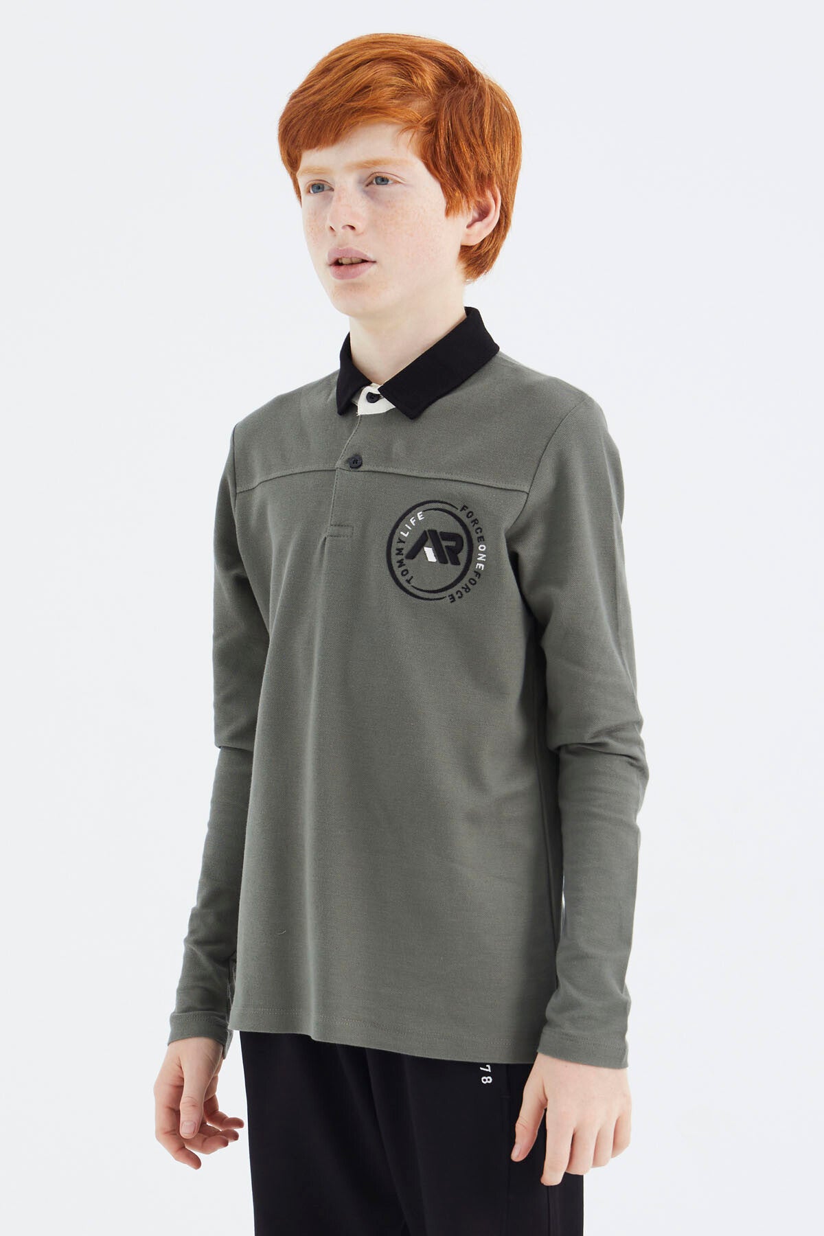 Image of Çağla Polo Yaka Erkek Çocuk T-Shirt - 11172