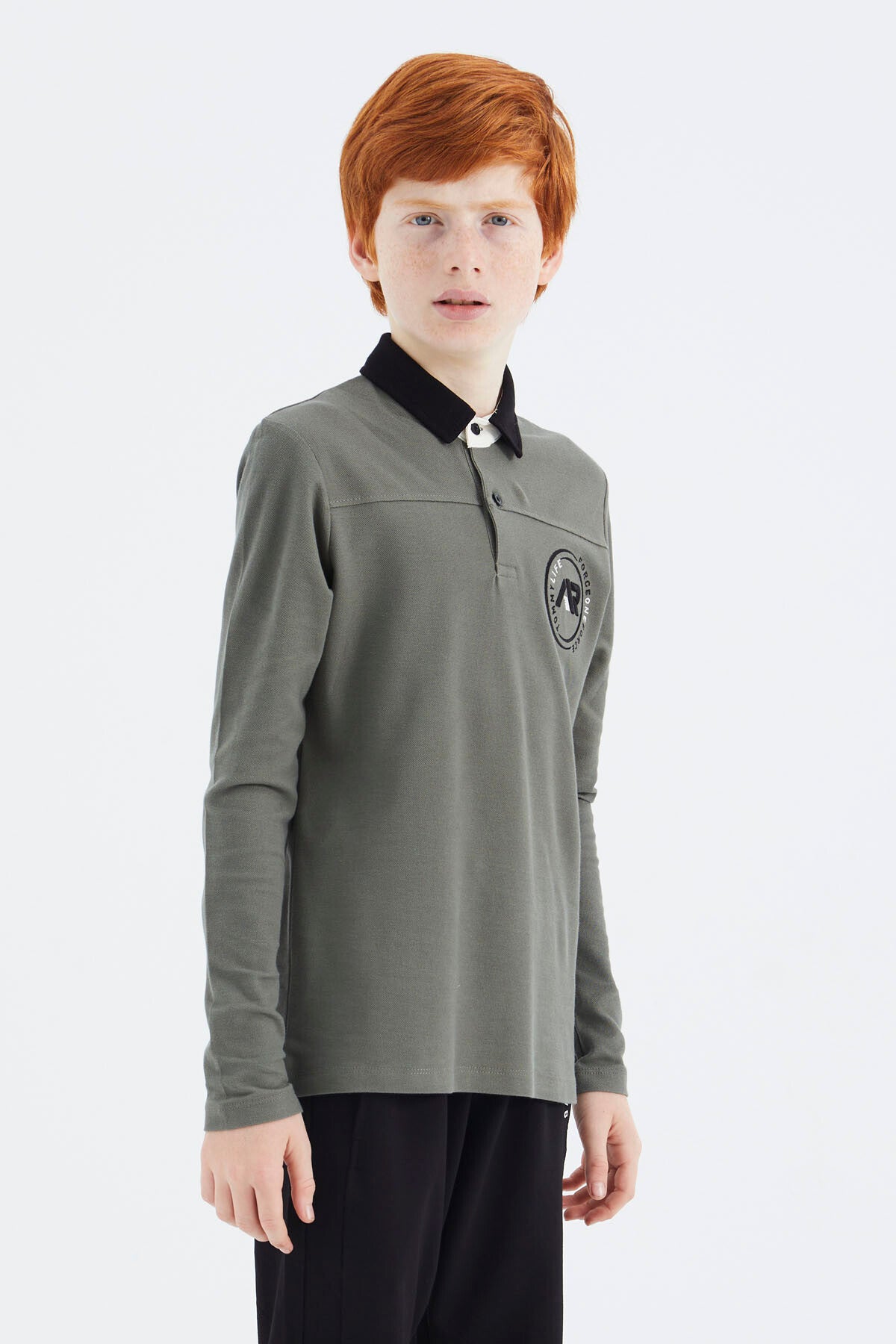 Image of Çağla Polo Yaka Erkek Çocuk T-Shirt - 11172