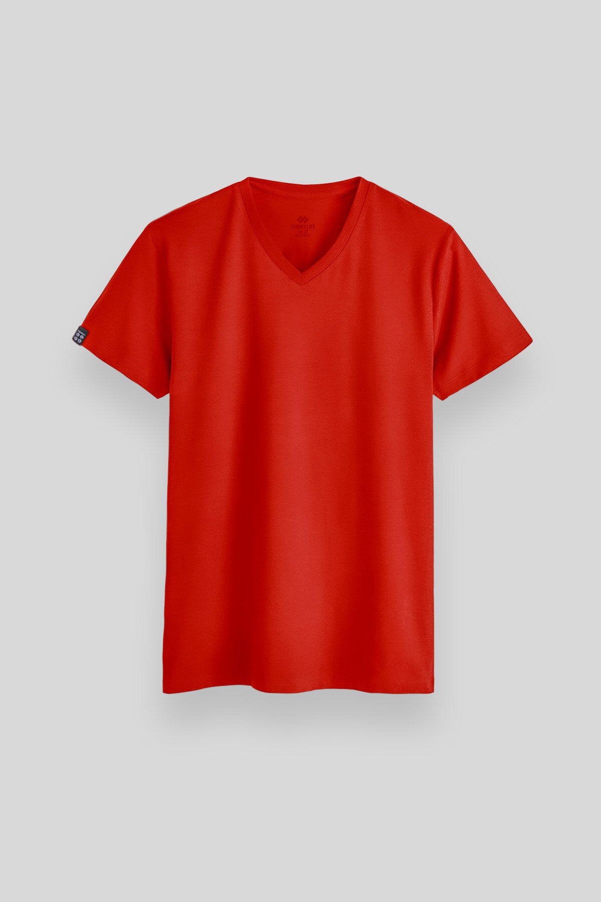 Image of Fiesta Basic Kısa Kol Standart Kalıp V Yaka Erkek T-Shirt - 87912