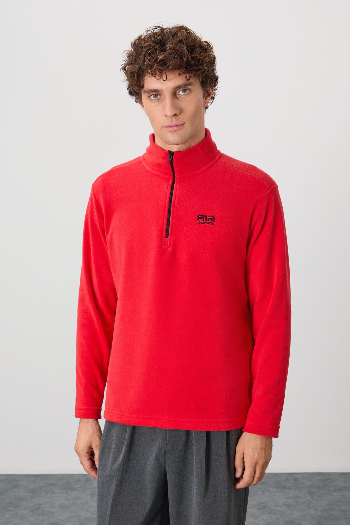 Image of River Fiesta Dik Yaka Erkek Polar Sweatshirt - 88310
