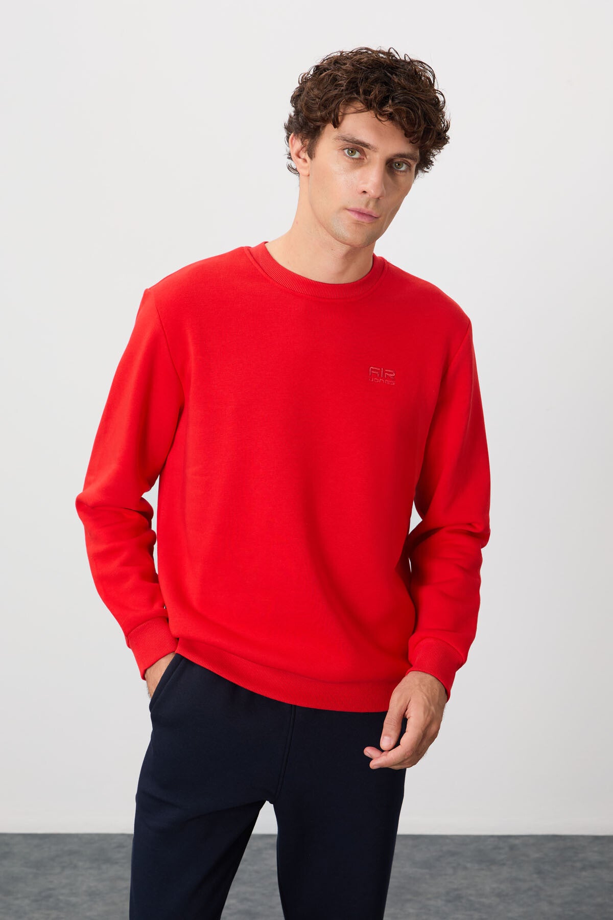Image of Omar Fiesta Şardonlu Erkek Sweatshirt - 88137