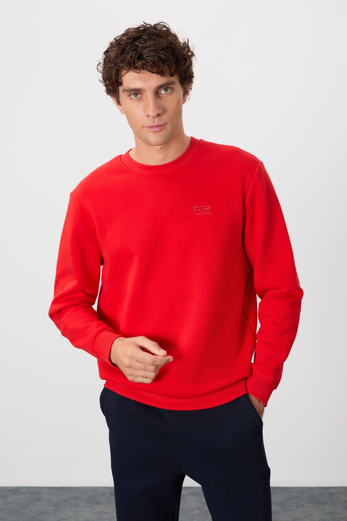 Image of Omar Fiesta Şardonlu Erkek Sweatshirt - 88137