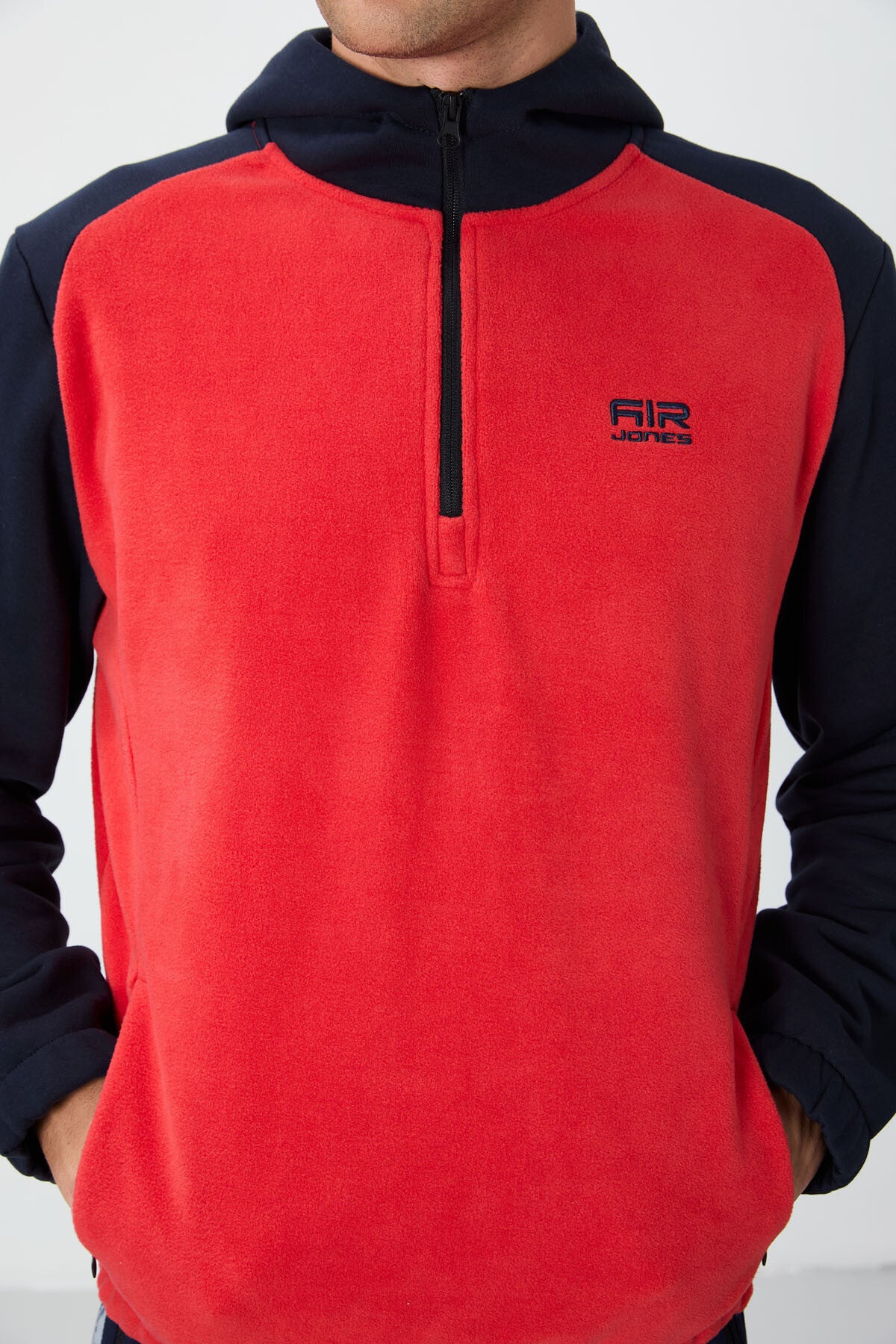 Image of Ruby Fiesta Standart Kalıp Polar Erkek Sweatshirt - 88300