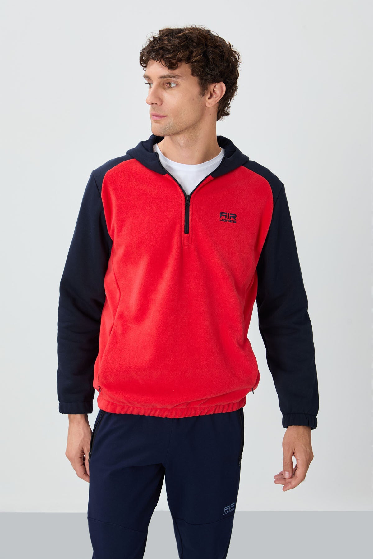 Image of Ruby Fiesta Standart Kalıp Polar Erkek Sweatshirt - 88300