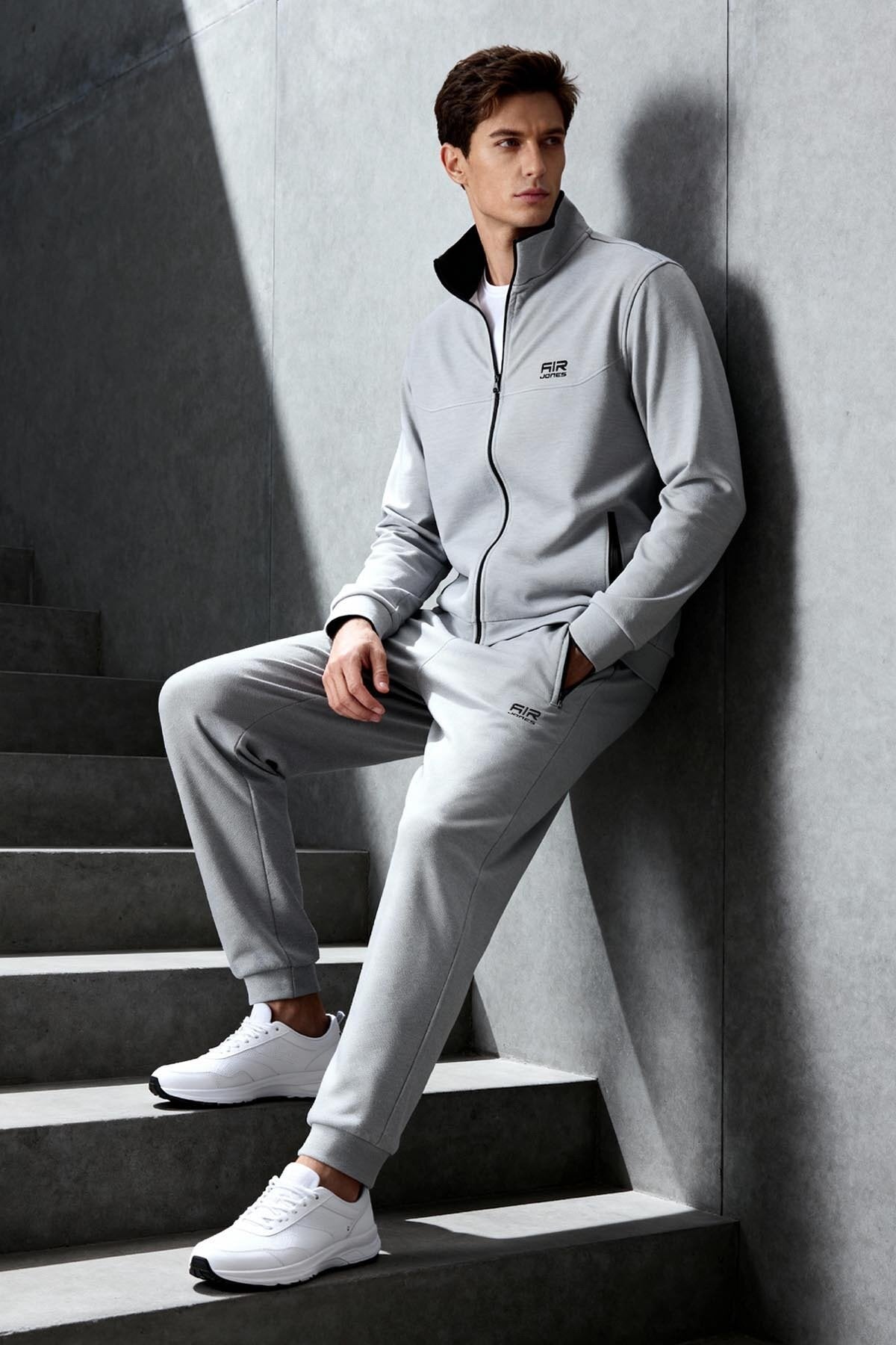Image of Hugo Gri Melanj Jogger Erkek Eşofman Takım - 85198