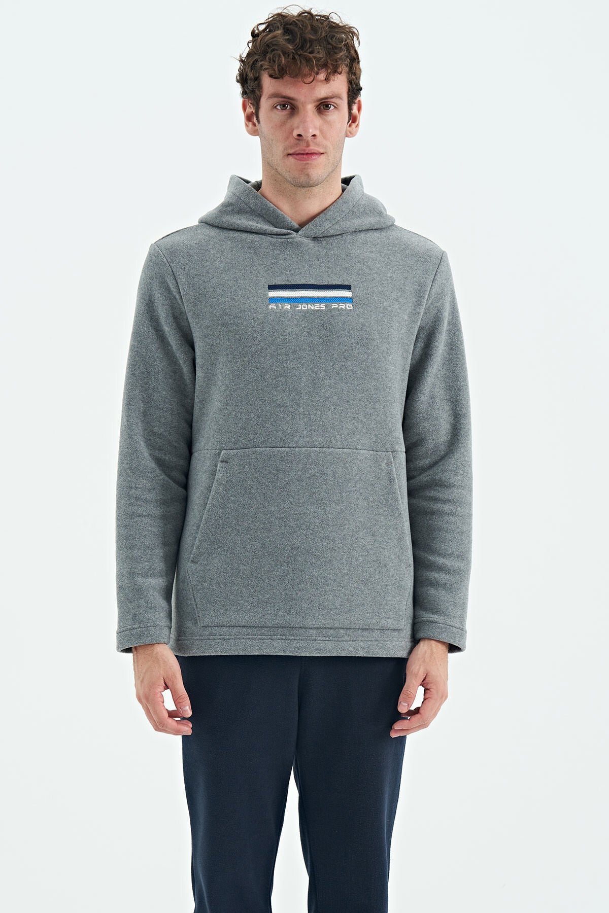 Image of Hern Gri Melanj Erkek Polar Sweatshirt - 88301