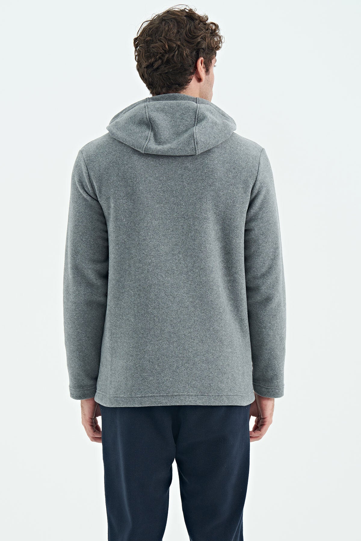 Image of Hern Gri Melanj Erkek Polar Sweatshirt - 88301