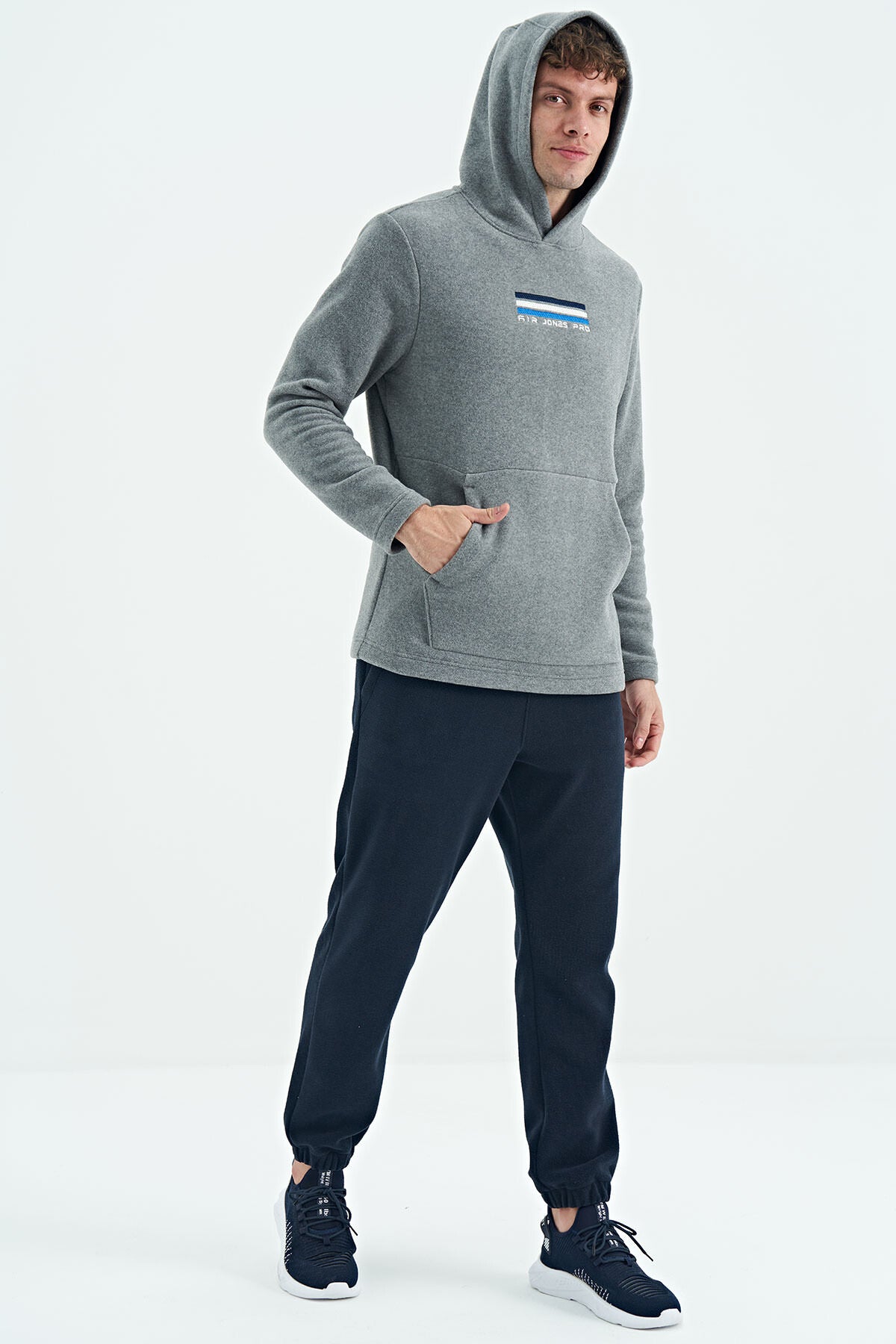 Image of Hern Gri Melanj Erkek Polar Sweatshirt - 88301