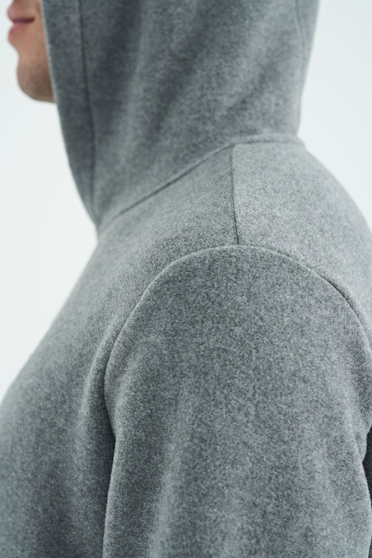 Image of Hern Gri Melanj Erkek Polar Sweatshirt - 88301