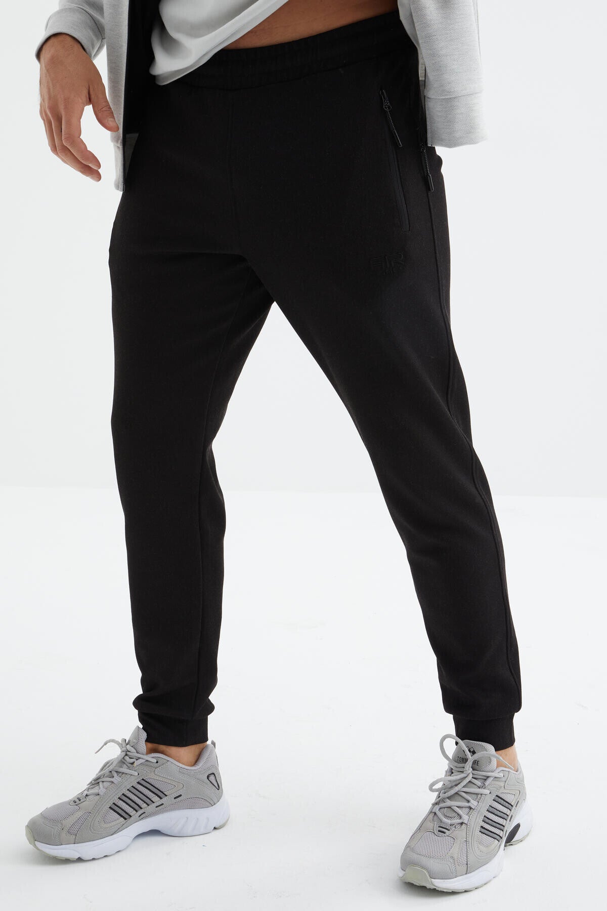 Image of Hugo Gri Melanj - Siyah Jogger Erkek Eşofman Takım - 85198