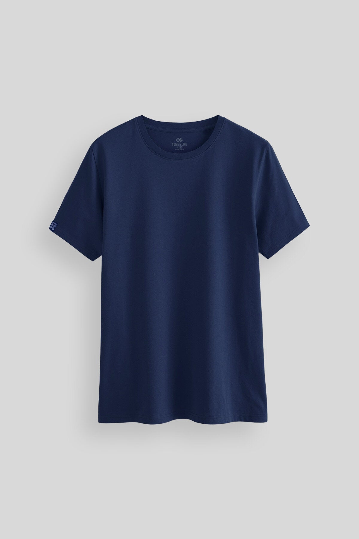 Image of İndigo Erkek Basic Kısa Kol Standart Kalıp O Yaka T-shirt - 87911