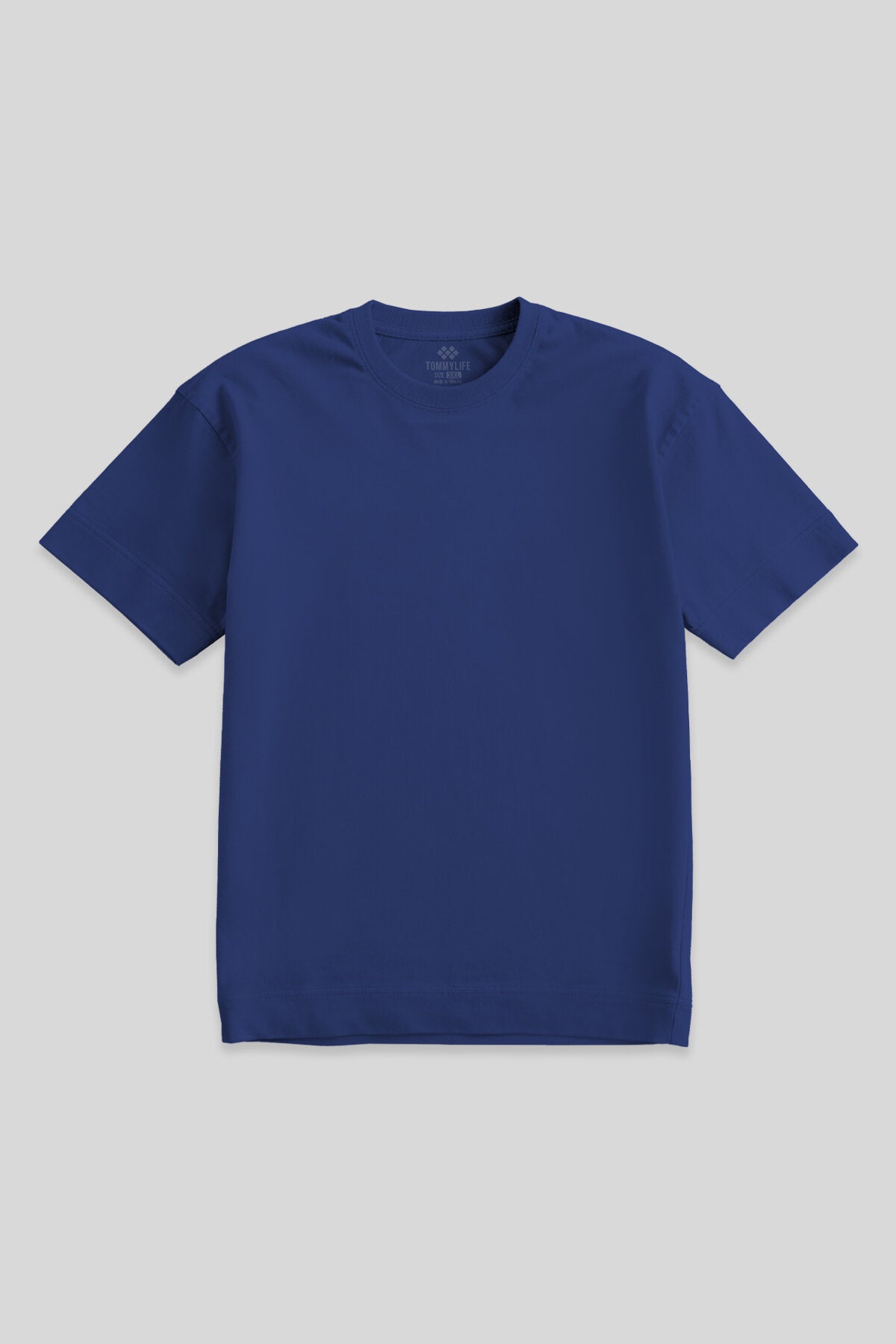 Image of İndigo Basic Kısa Kol O Yaka Büyük Beden Erkek T-Shirt - 88072