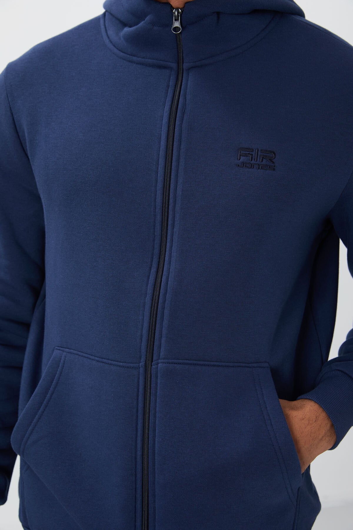 Image of Hector İndigo Şardonlu Erkek Sweatshirt - 88139