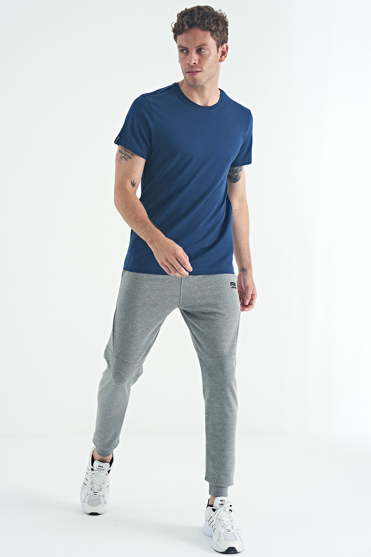 Image of Tricou bărbătesc Calvin Indigo Basic - 88245