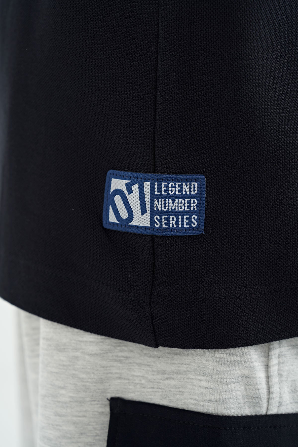 Image of Lacivert Cep Detaylı O Yaka Standart Kalıp Erkek Çocuk T-Shirt - 11120