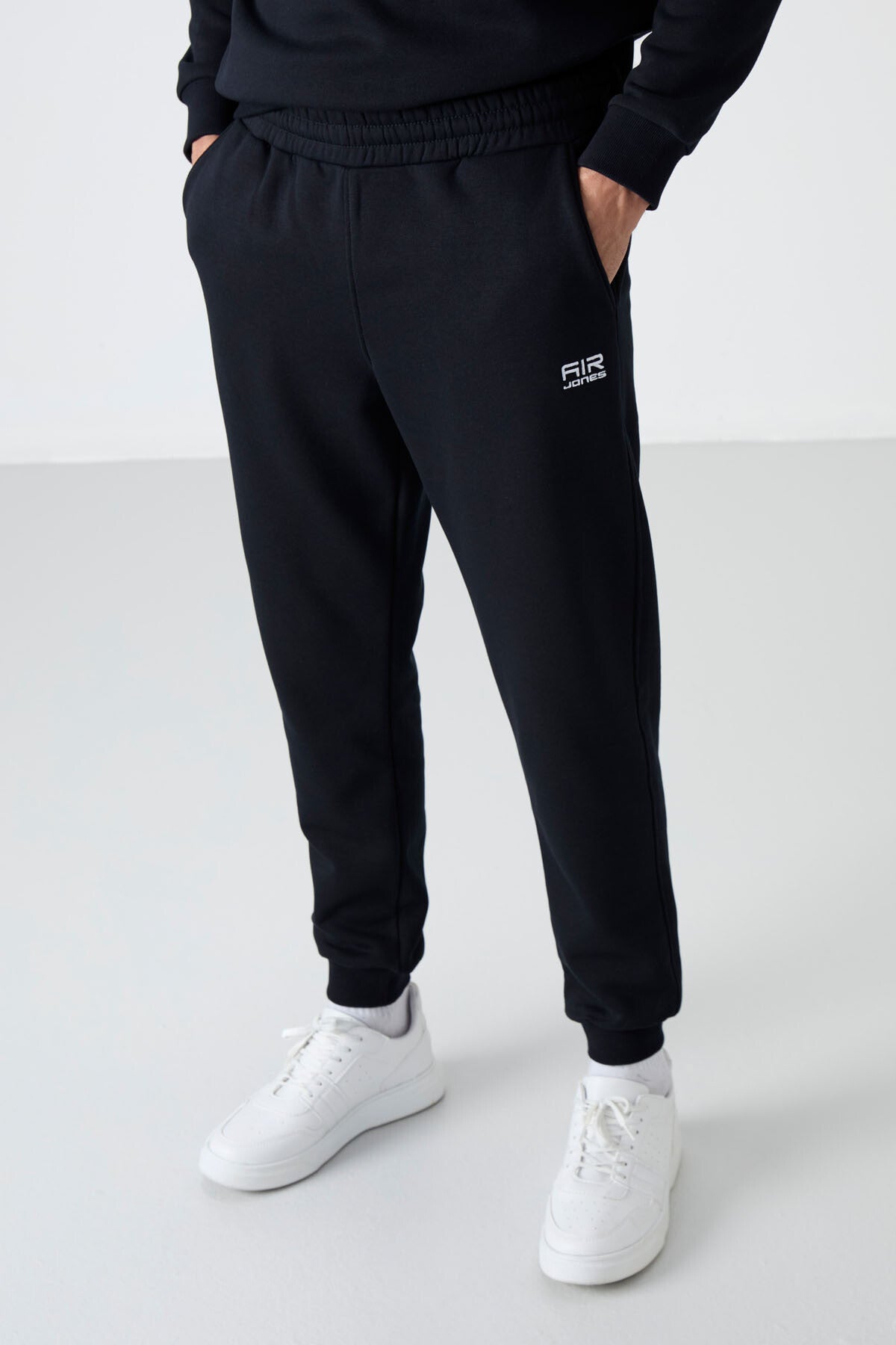 Image of Set trening Andy bleumarin din fleece pentru bărbați - 85190