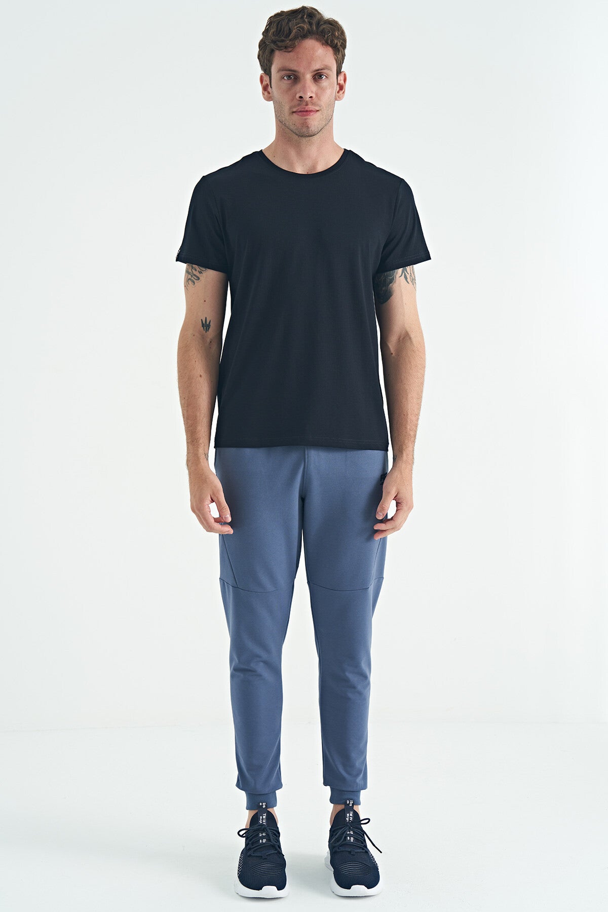 Image of Calvin Lacivert Basic Erkek T-Shirt - 88245