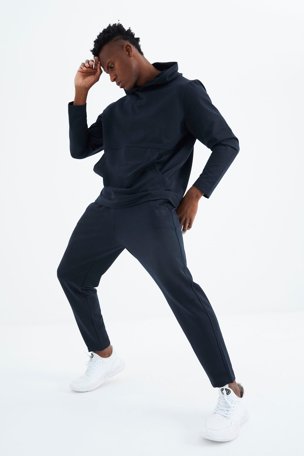 Image of Rex Navy Basic Men's Tracksuit Set - 85232