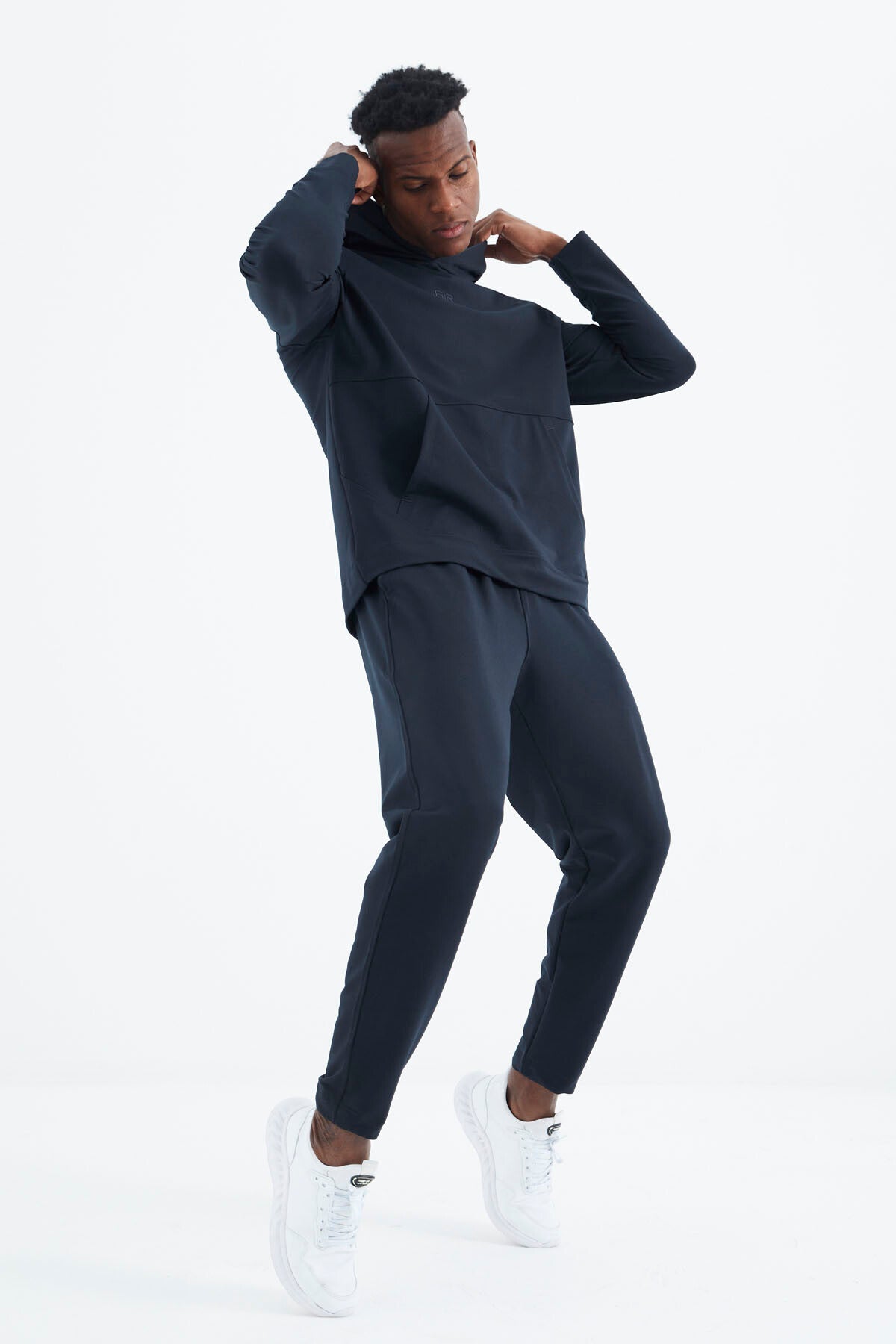 Image of Rex Navy Basic Men's Tracksuit Set - 85232