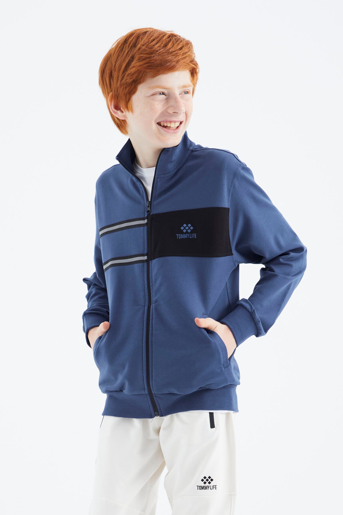 Image of Parlament Dik Yaka Erkek Çocuk Sweatshirt - 11183