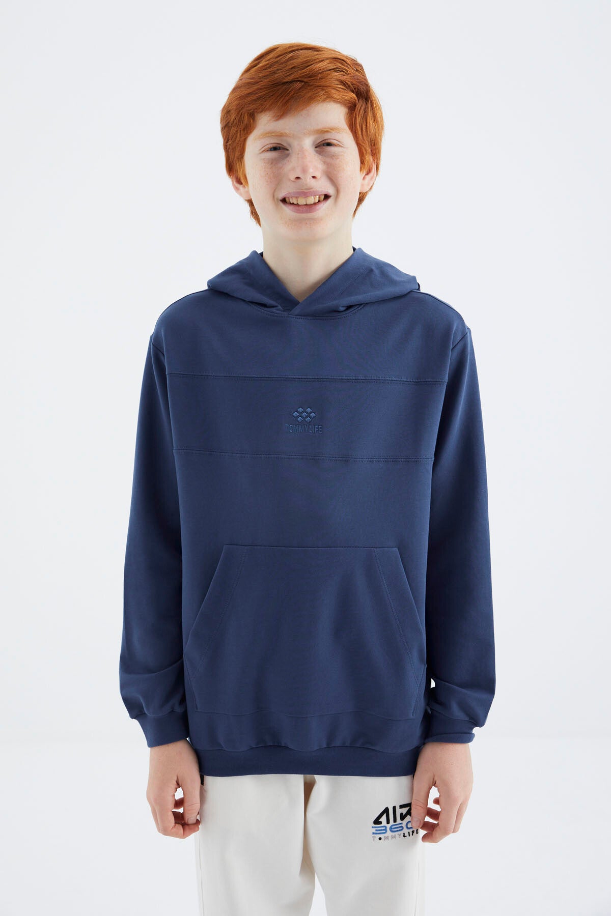 Image of Parlament Kapüşonlu Basic Erkek Çocuk Sweatshirt - 11181