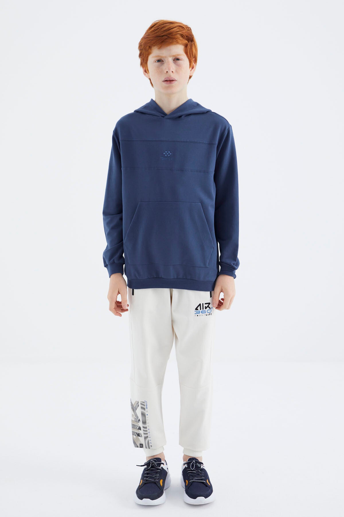 Image of Parlament Kapüşonlu Basic Erkek Çocuk Sweatshirt - 11181
