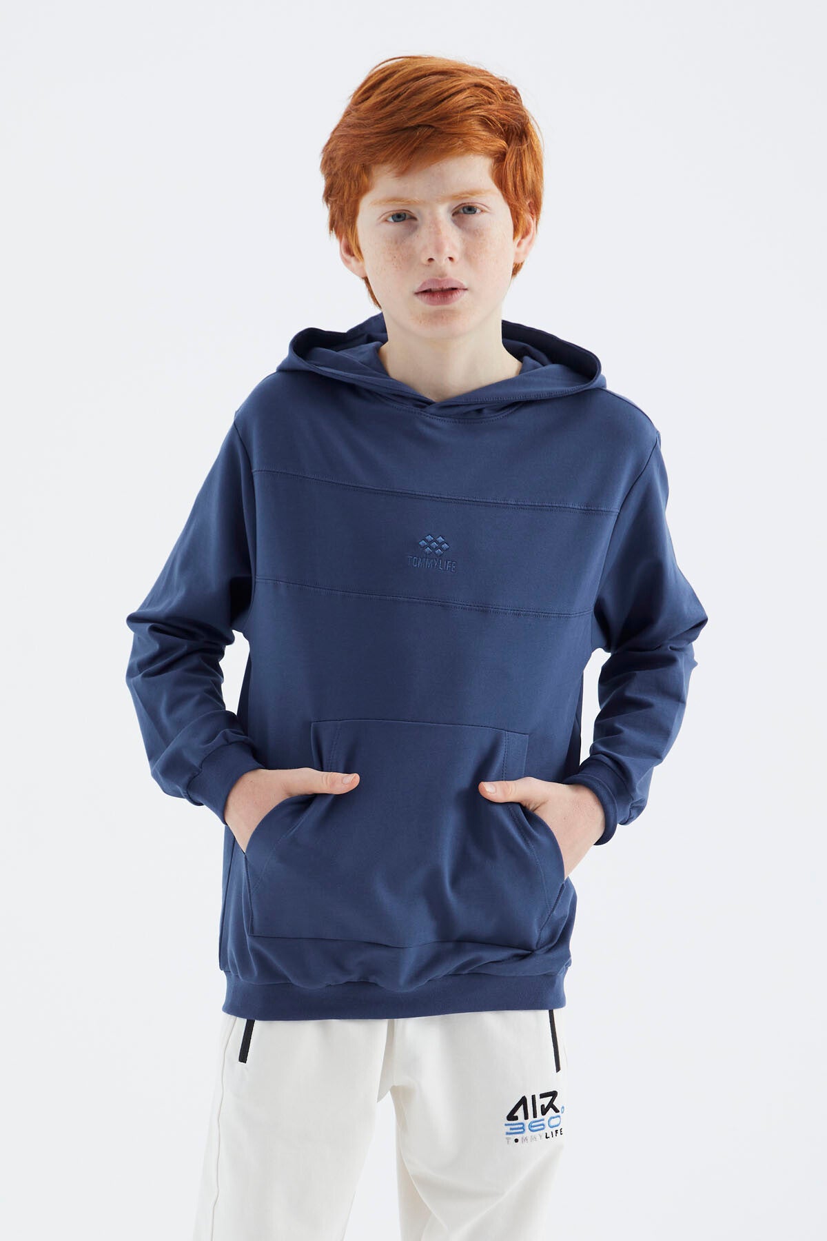 Image of Parlament Kapüşonlu Basic Erkek Çocuk Sweatshirt - 11181