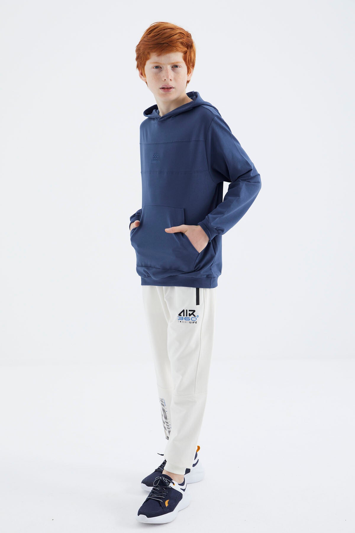 Image of Parlament Kapüşonlu Basic Erkek Çocuk Sweatshirt - 11181