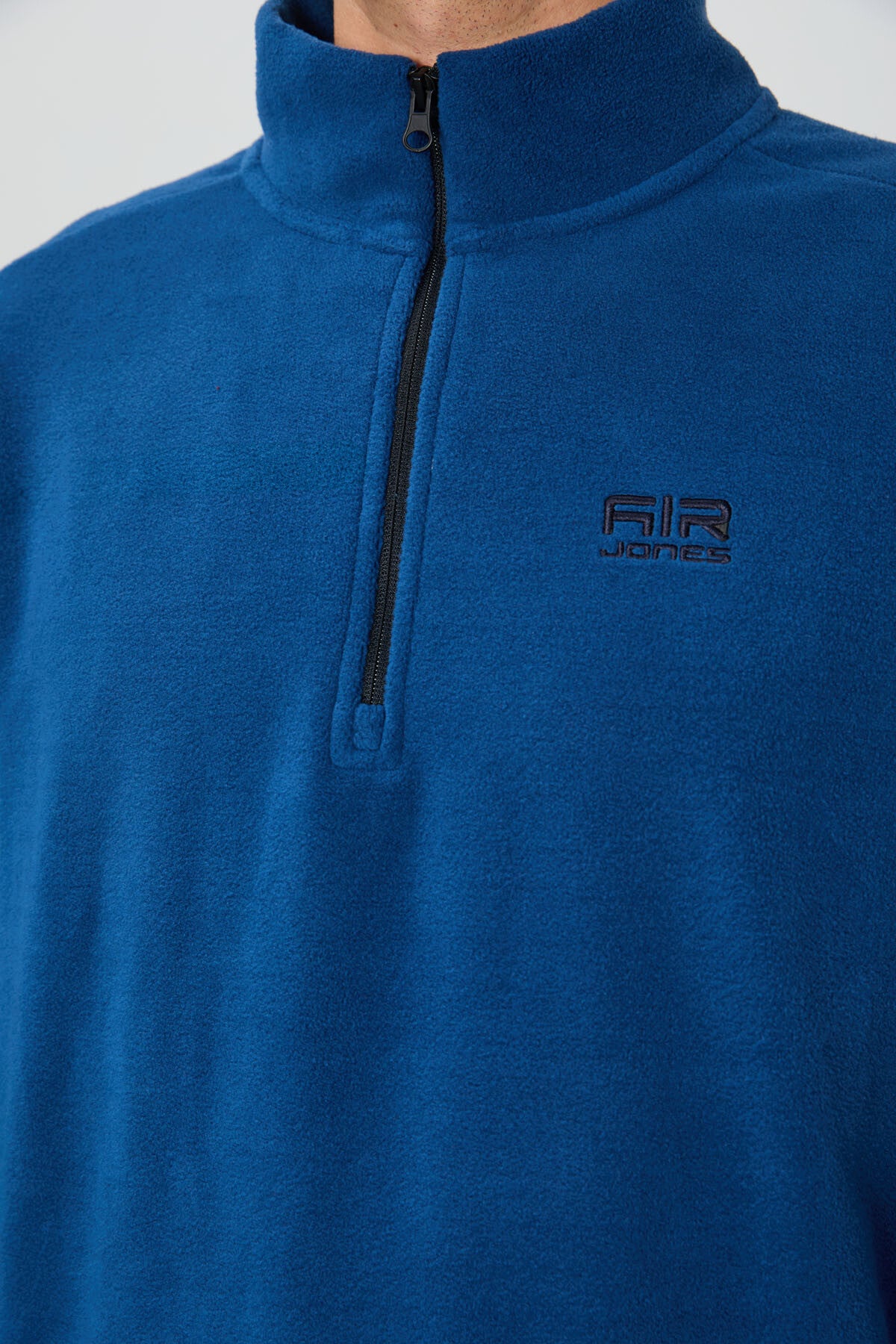 Image of River Parlament Dik Yaka Erkek Polar Sweatshirt - 88310