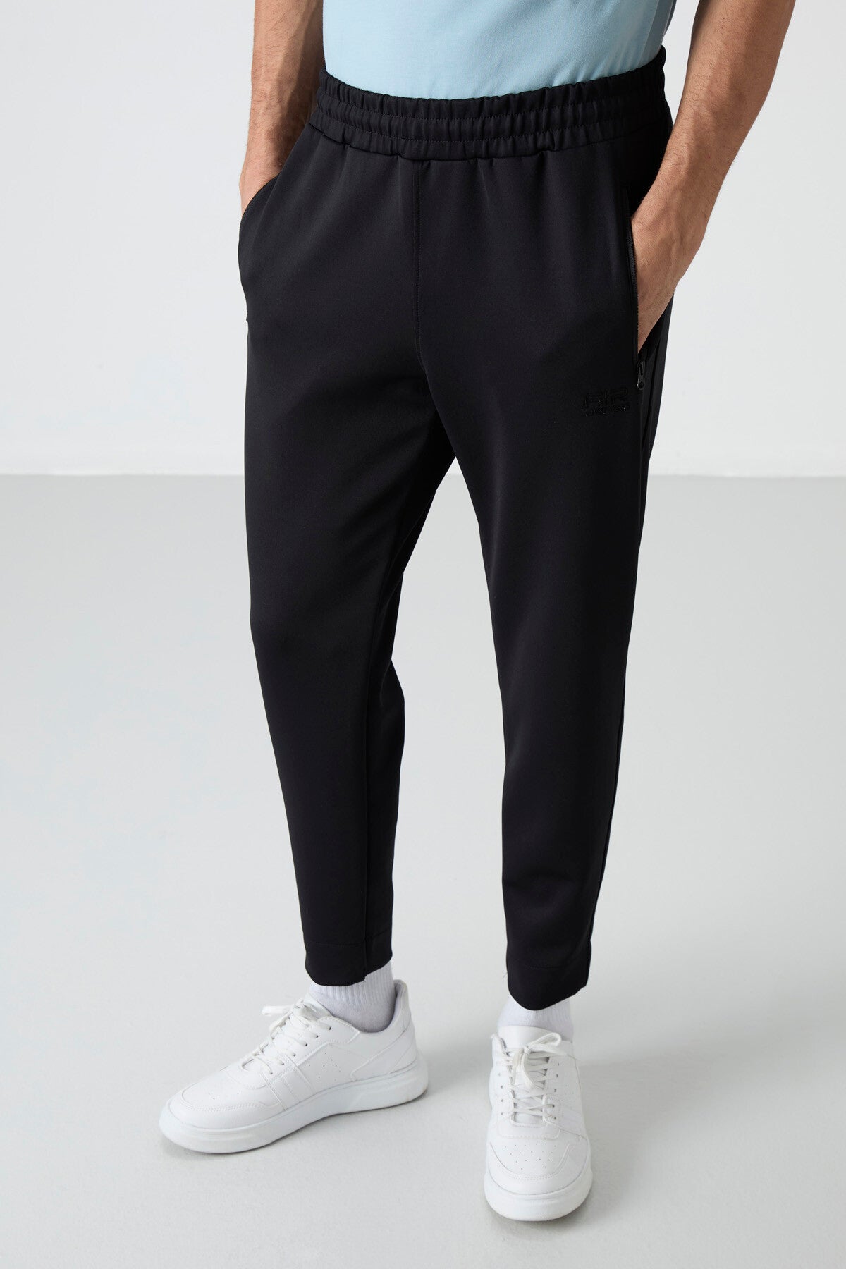 Image of Barton Siyah Jogger Erkek Eşofman Alt - 84952