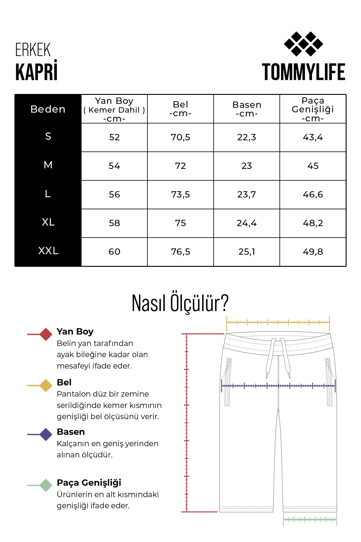 Image of Siyah Bağcıklı Standart Kalıp Fermuar Cepli Aktif Spor Erkek Kapri - 83096