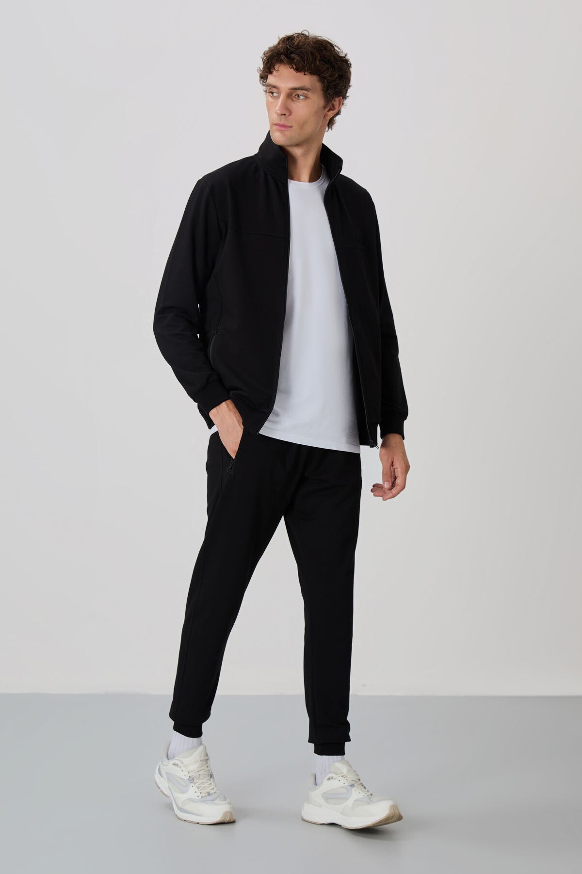 Image of Anton Siyah Jogger Eşofman Takım - 85178
