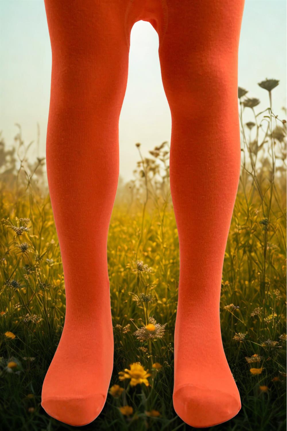 Image of Cotton Tights Fuchsia