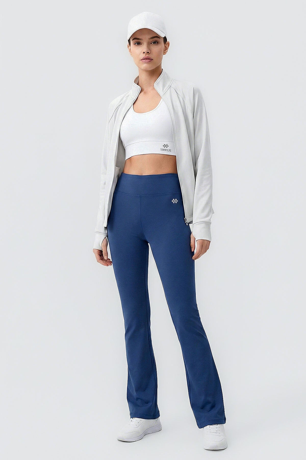 Image of Parliament Flexible High Waist Sports Performance Women's Flare-Leggings - 94686