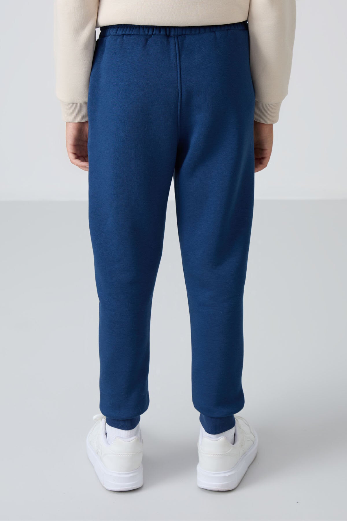 Image of Parliament Cotton Thick Fleece Lined Standard Fit Embroidered Boys' Sweatpants - 11224