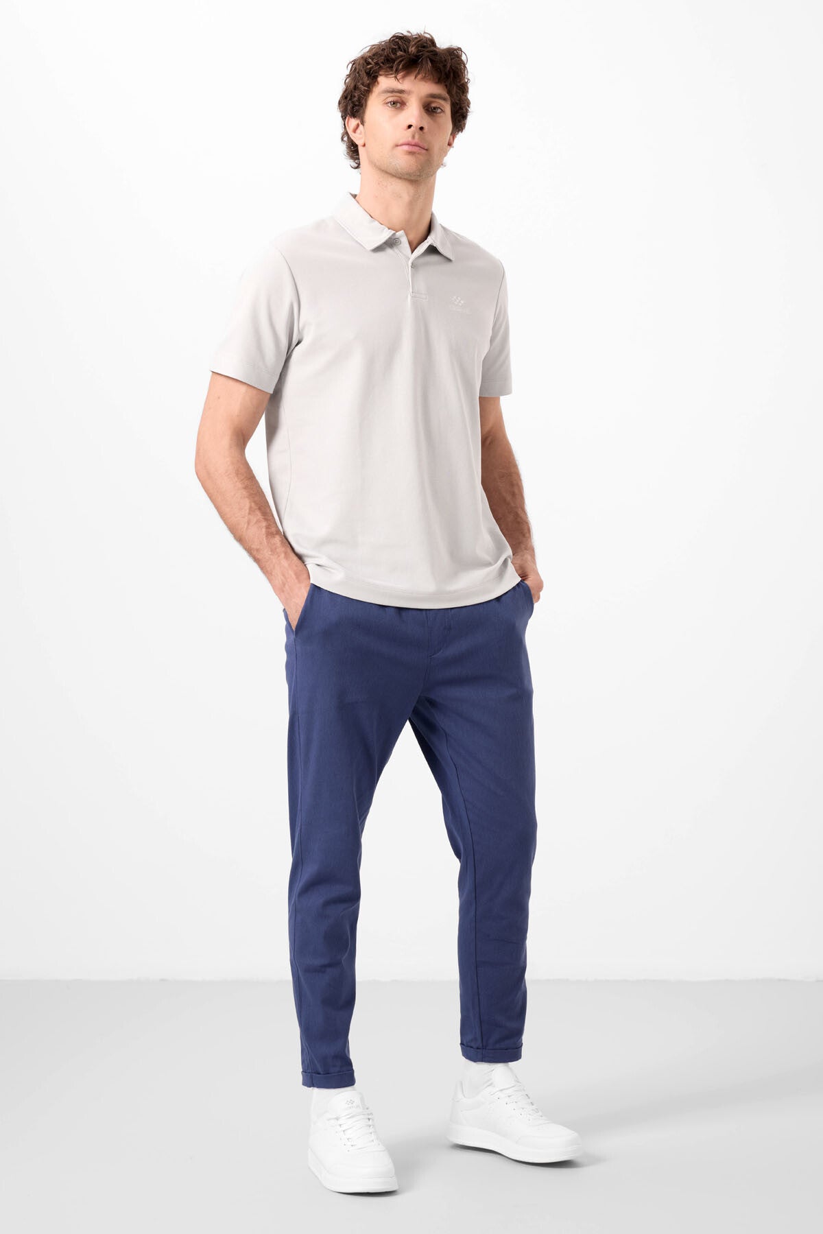 Image of Parlament Standart Fit Dokuma Hafif Esnek Chino Erkek Pantolon - 82178
