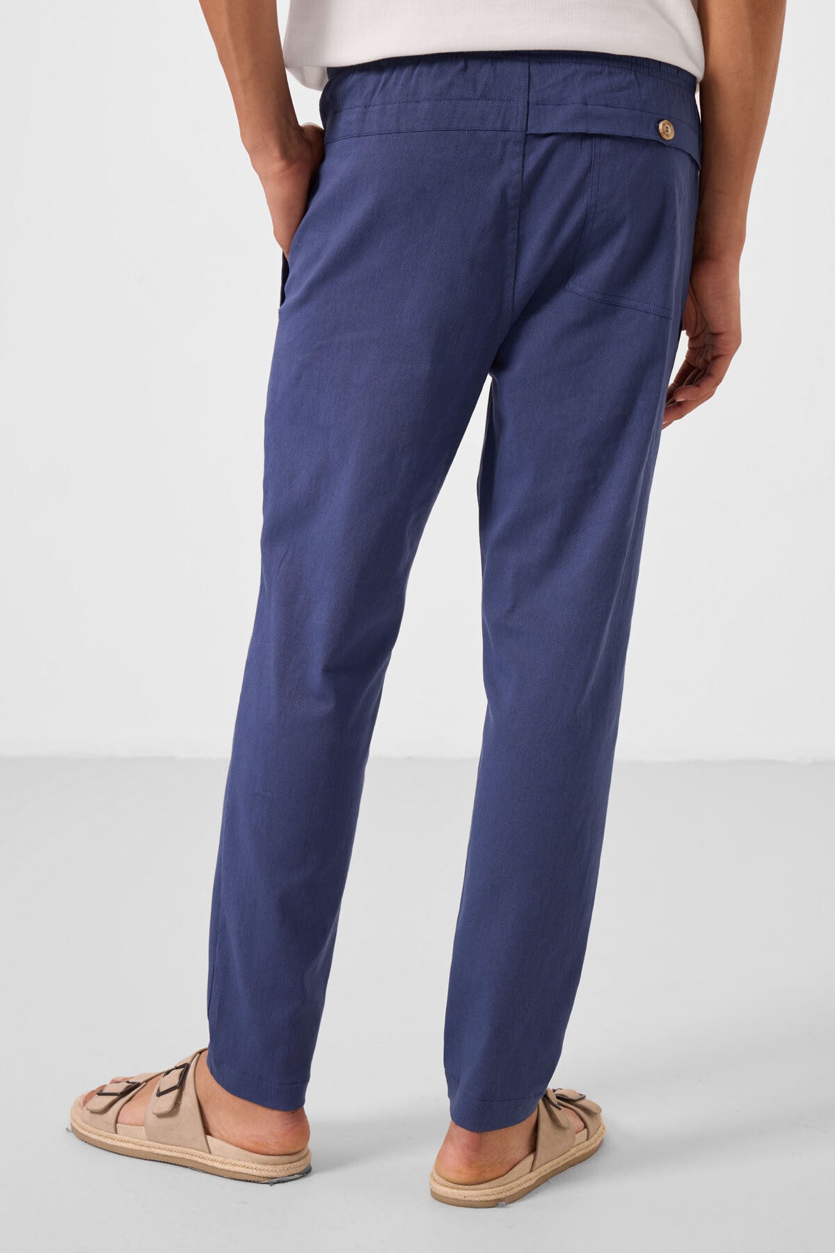 Image of Parlament Standart Fit Dokuma Hafif Esnek Chino Erkek Pantolon - 82179